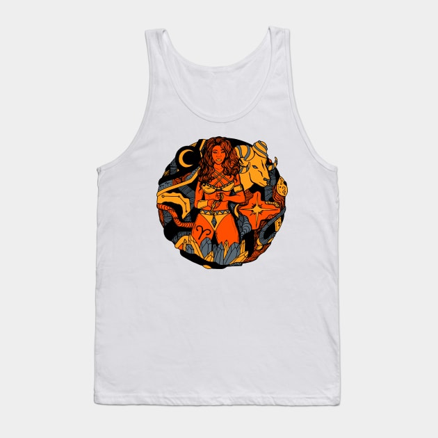 Orangrey Aries Beauty Tank Top by kenallouis